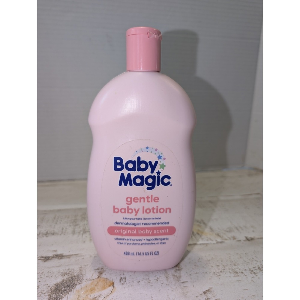 BABY MAGIC Gentle Baby Lotion Original Baby Scent- 16 Fl oz NEW!